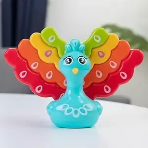 Fat Brain Toys Peacock Stacker