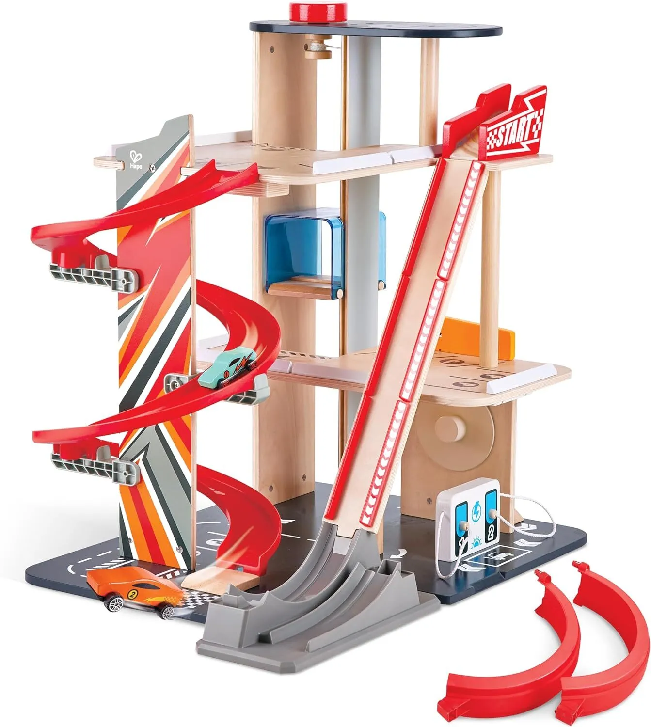 Hape Gearhead Stunt Garage