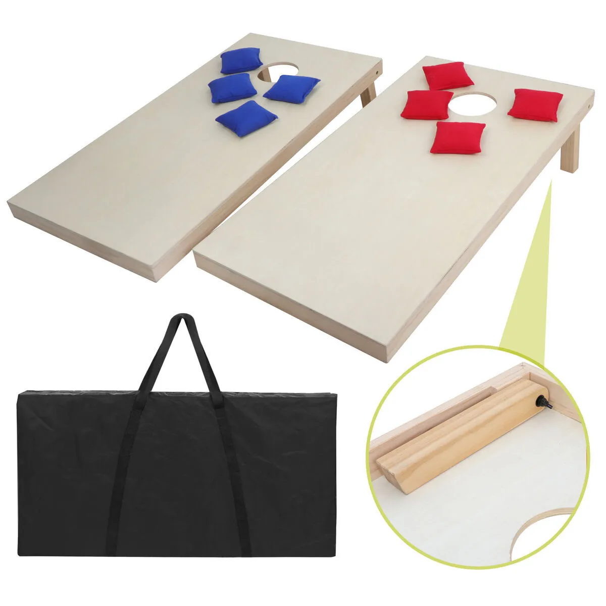 Outdoor Cornhole Game - Bean Bag Toss Set