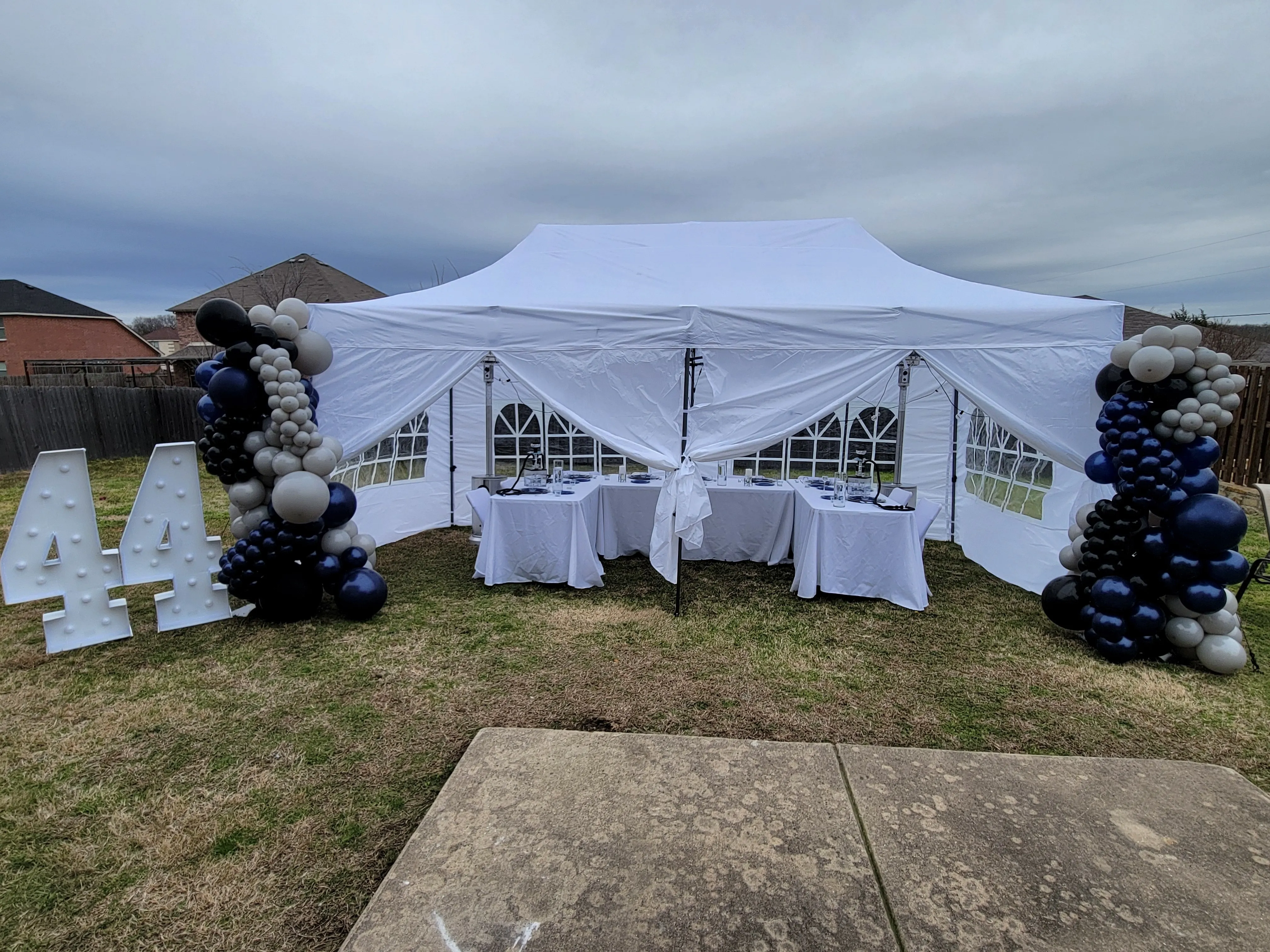 Tent with Sidewalls