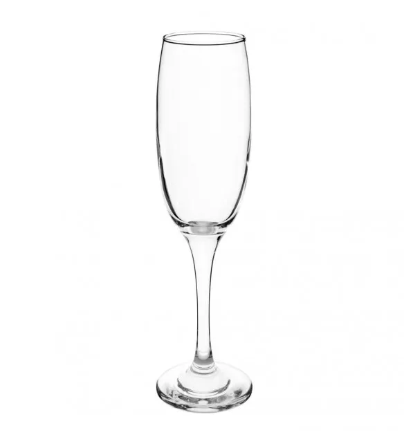 Flûte à champagne en verre