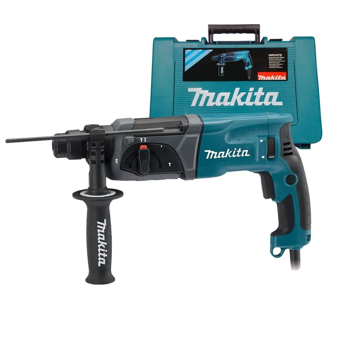 Perforateur burineur SDS-Plus 780W 2,4 J - MAKITA - coffret de transport - HR2470