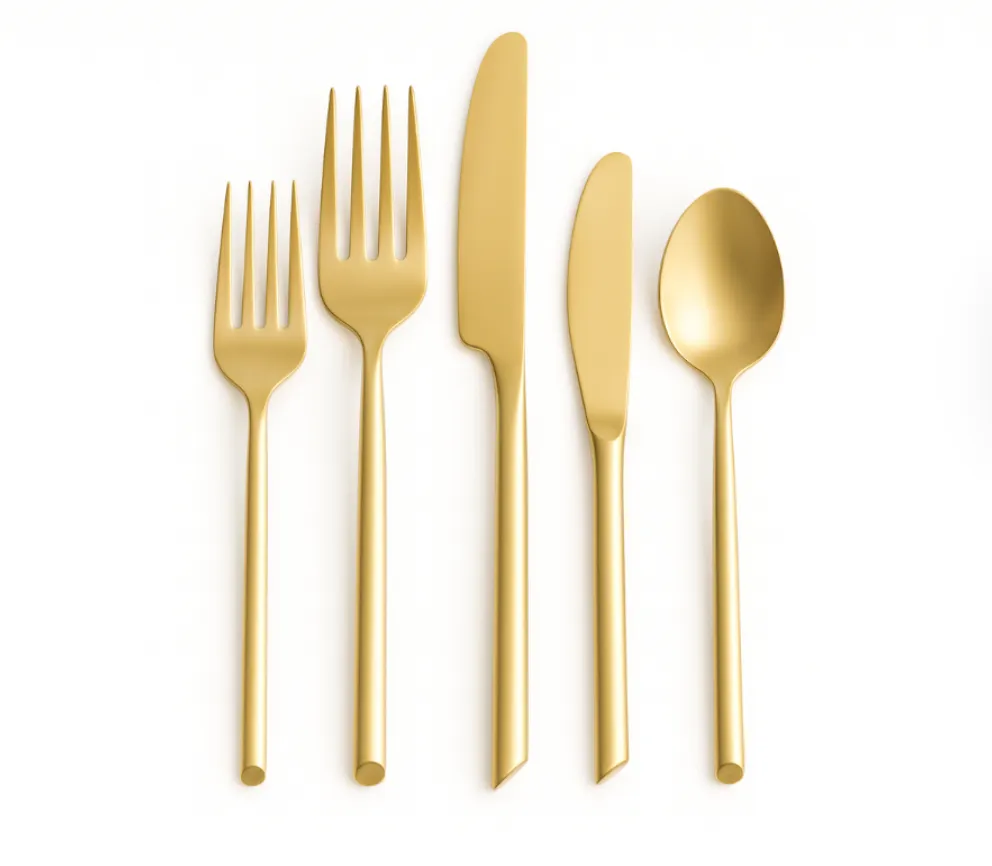 Capri Gold Dinner Knife