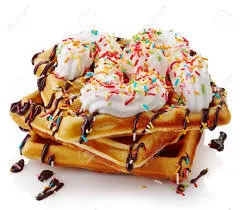 Waffle Bar With Toppings