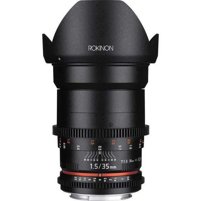 Lente Rokinon 35mm T1.5 EF