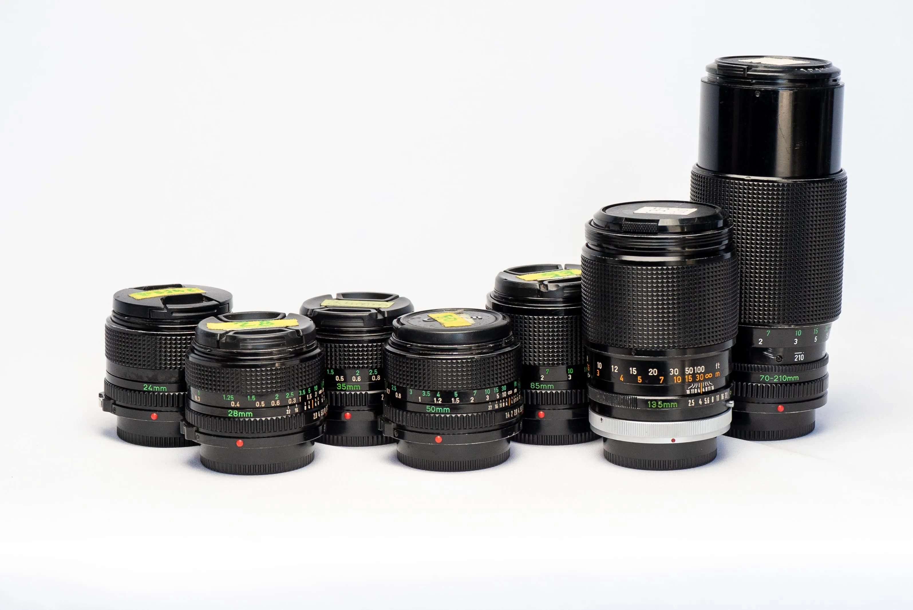 Kit Lentes Canon FD