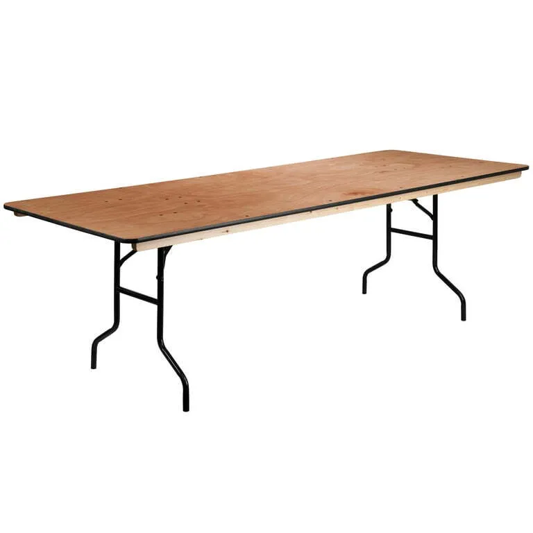 8 Foot Wooden Table