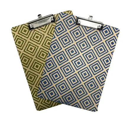 Hardbord Clipboard - Pattern - Set of 2