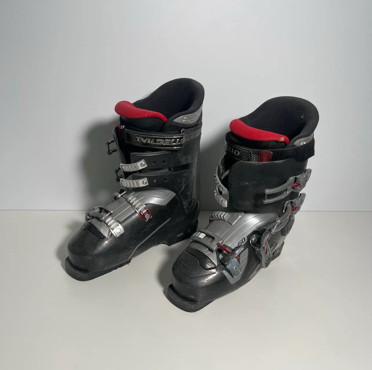 Snowboard Boots - Black/Grey/Red