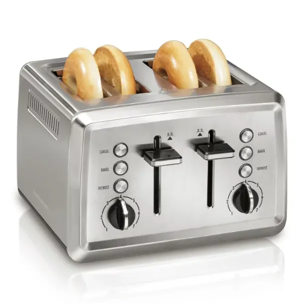 Toaster - 4 Slice - Stainless Steel
