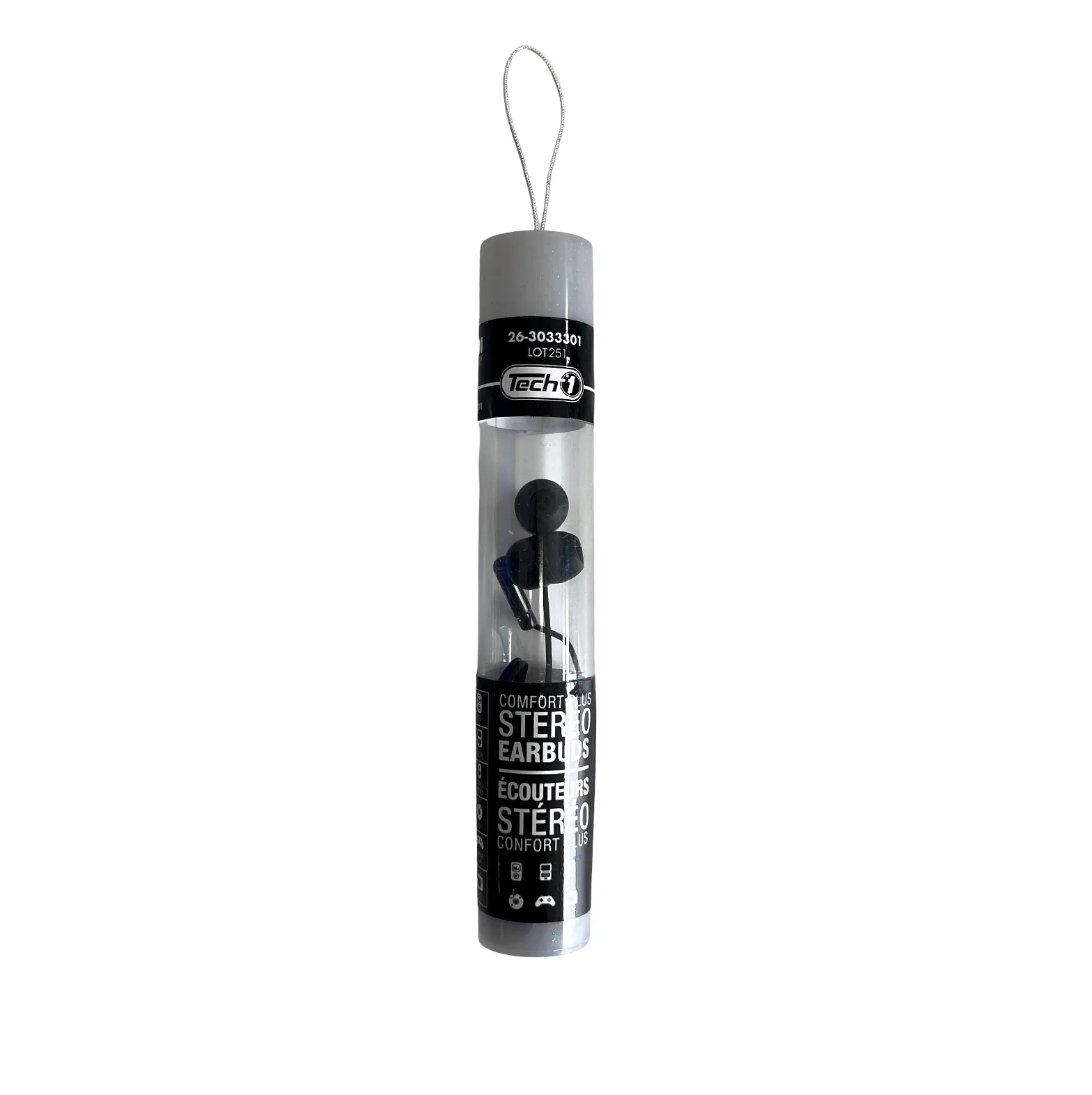 Earphones - Black w/ Black Gums