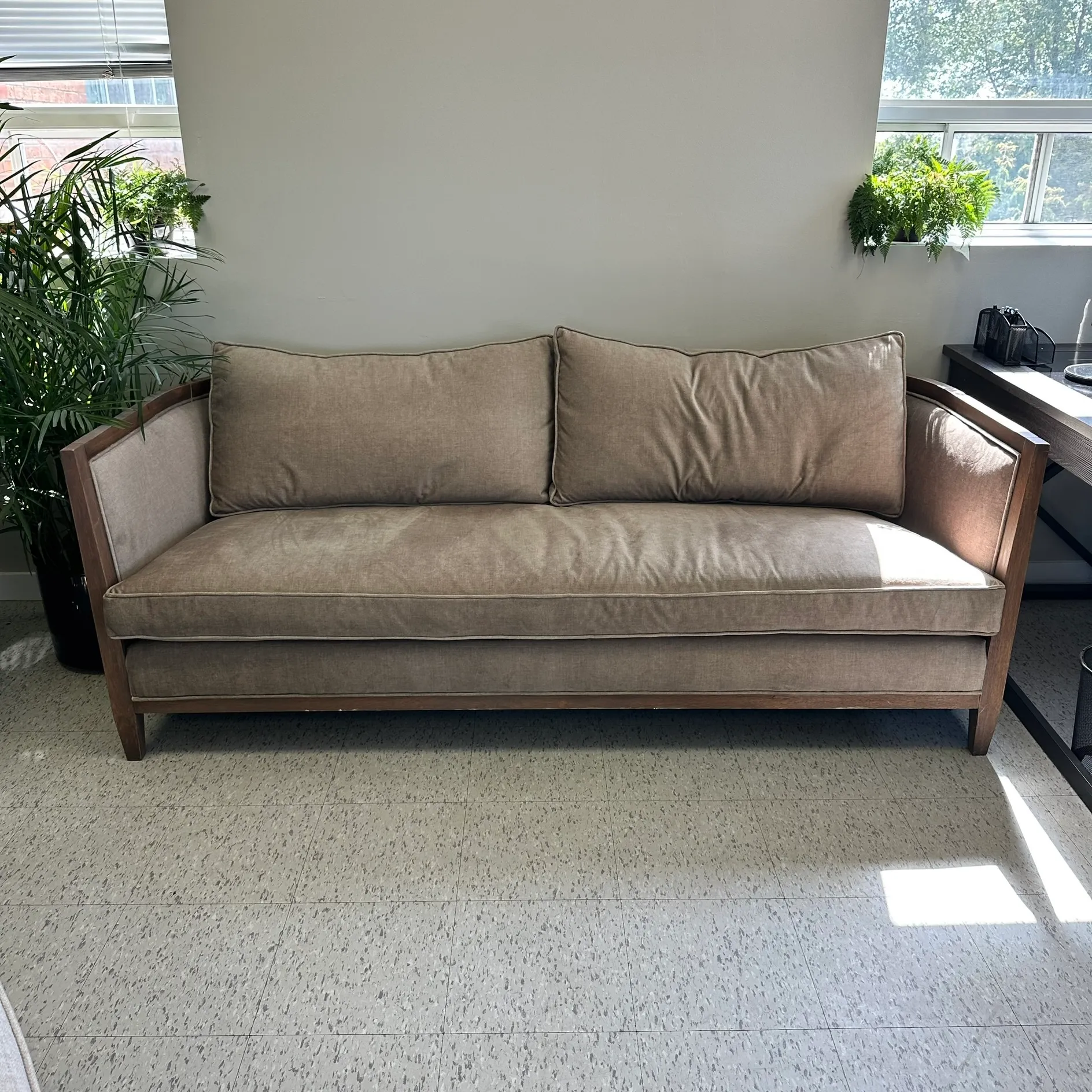 Sofa Chenille Green 