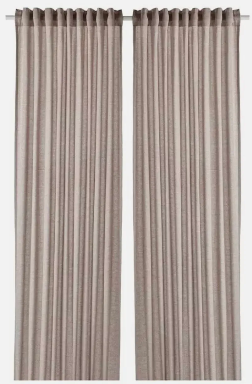 Curtains - Champagne - 57x98"