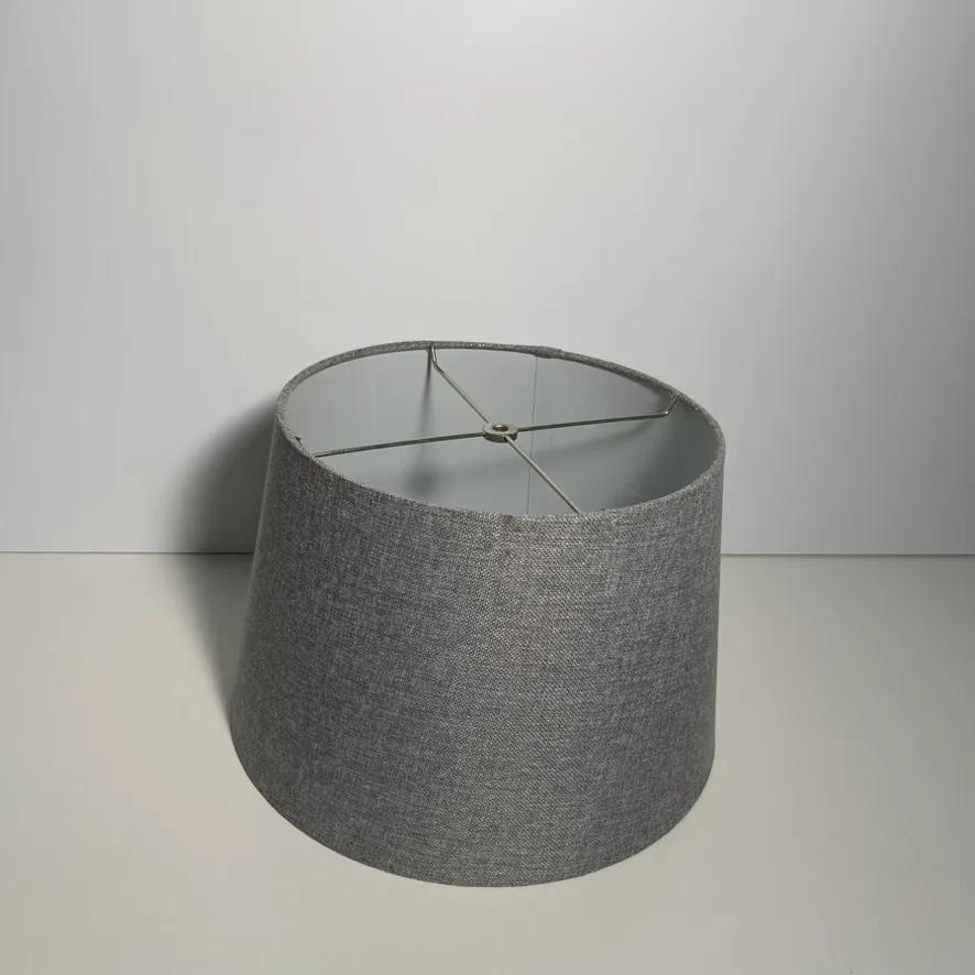 Linen Lamp Shade - Grey