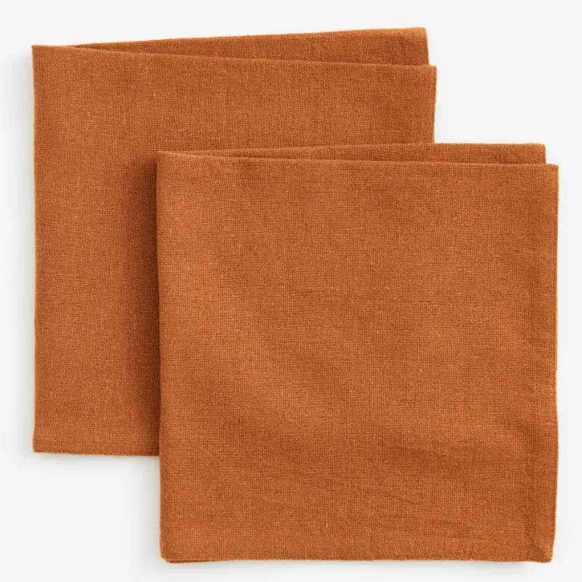 Napkin - Med Brown - 6pc