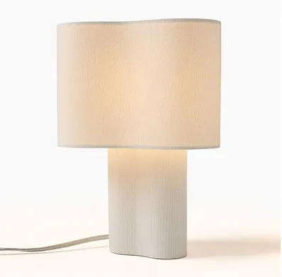 Organic Shade Table Lamp
