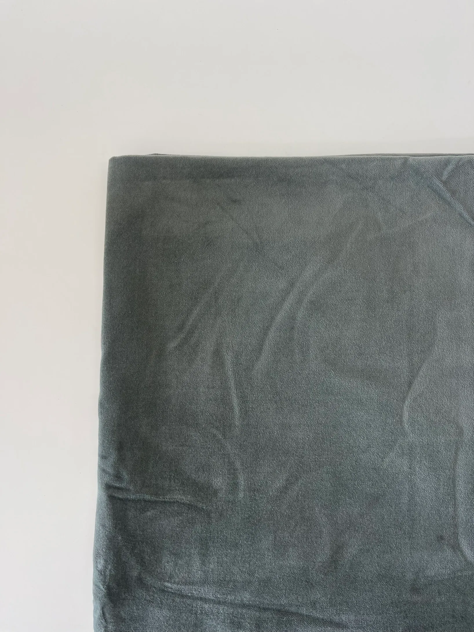 Blackout Curtains - Green Velvet - 56x96"