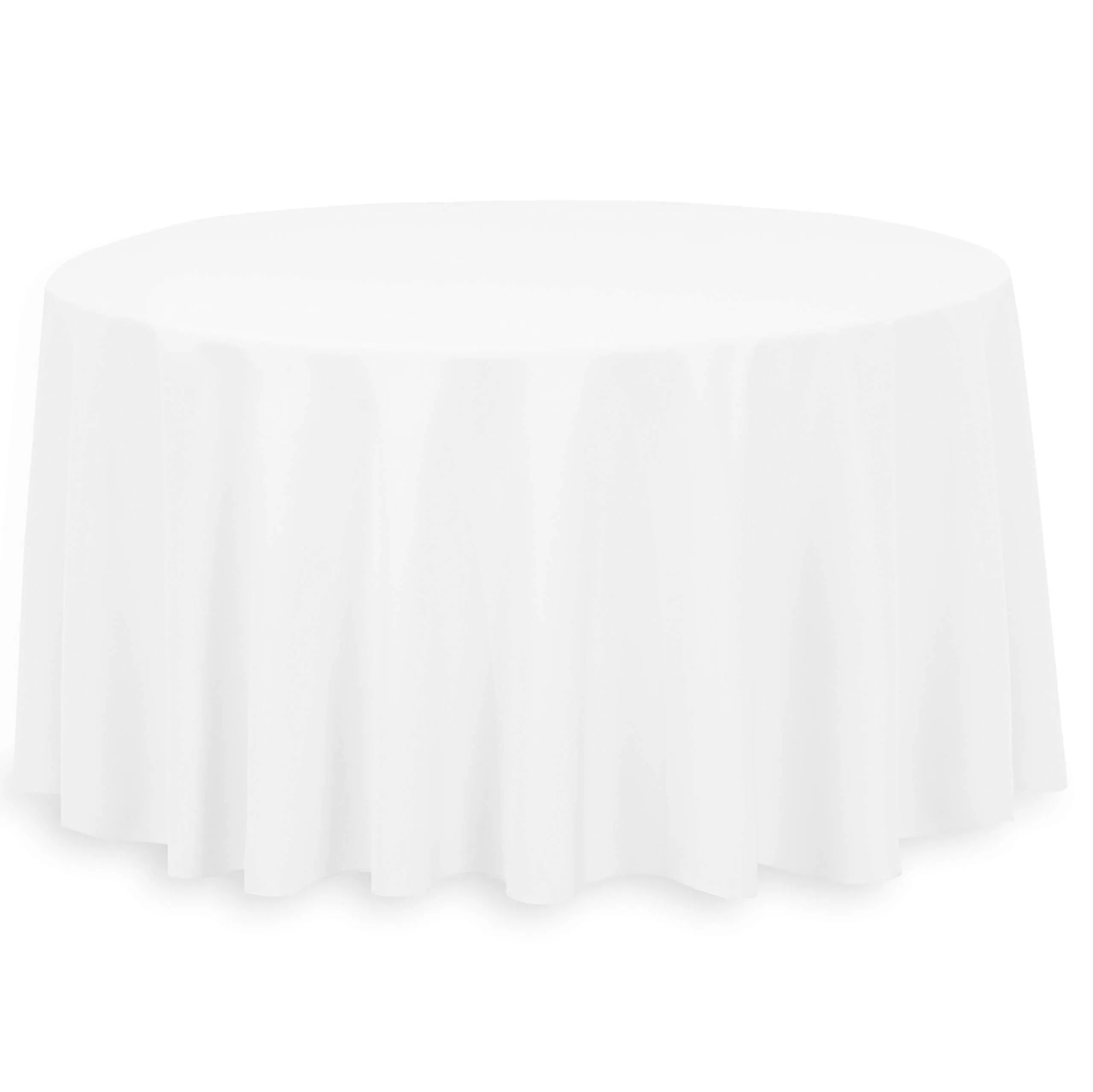 132" White Tablecloth