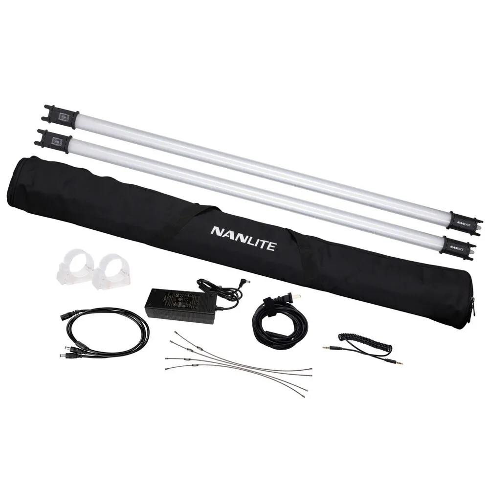 Kit 2x Nanlite PavoTube 30C RGB Tube Lights