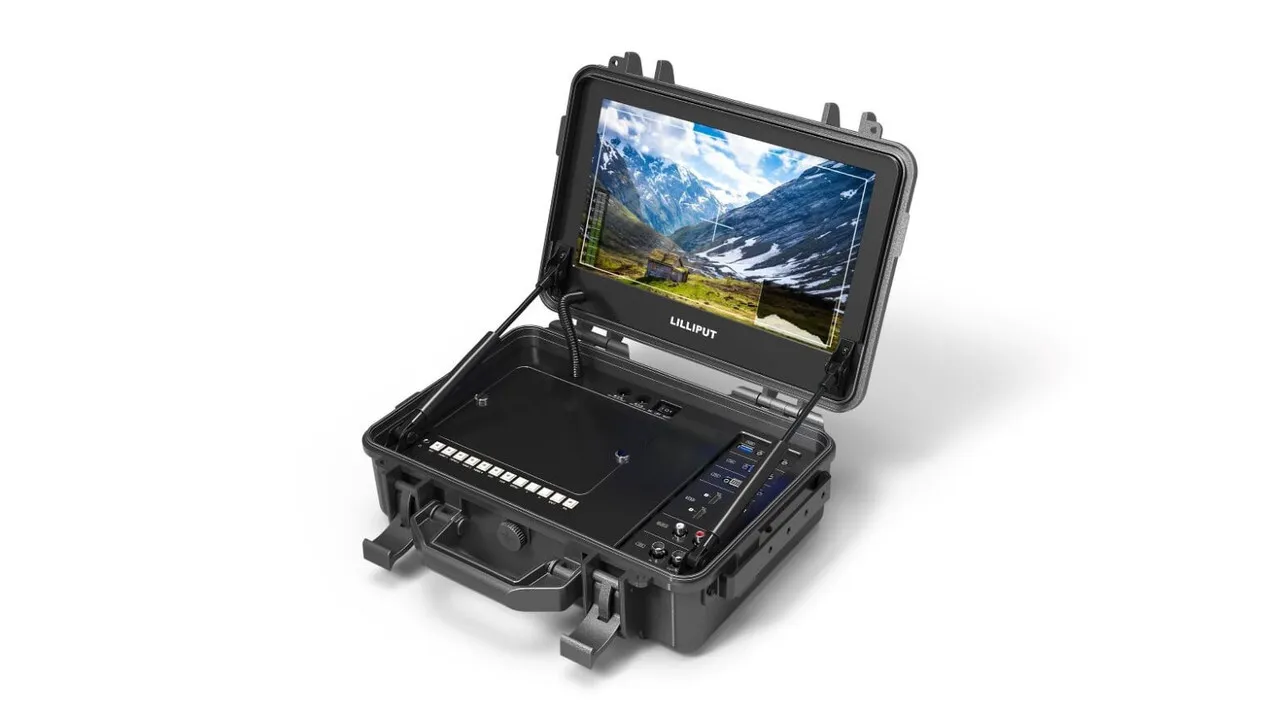 Lilliput BM120-4K Broadcast Monitor with hard case
