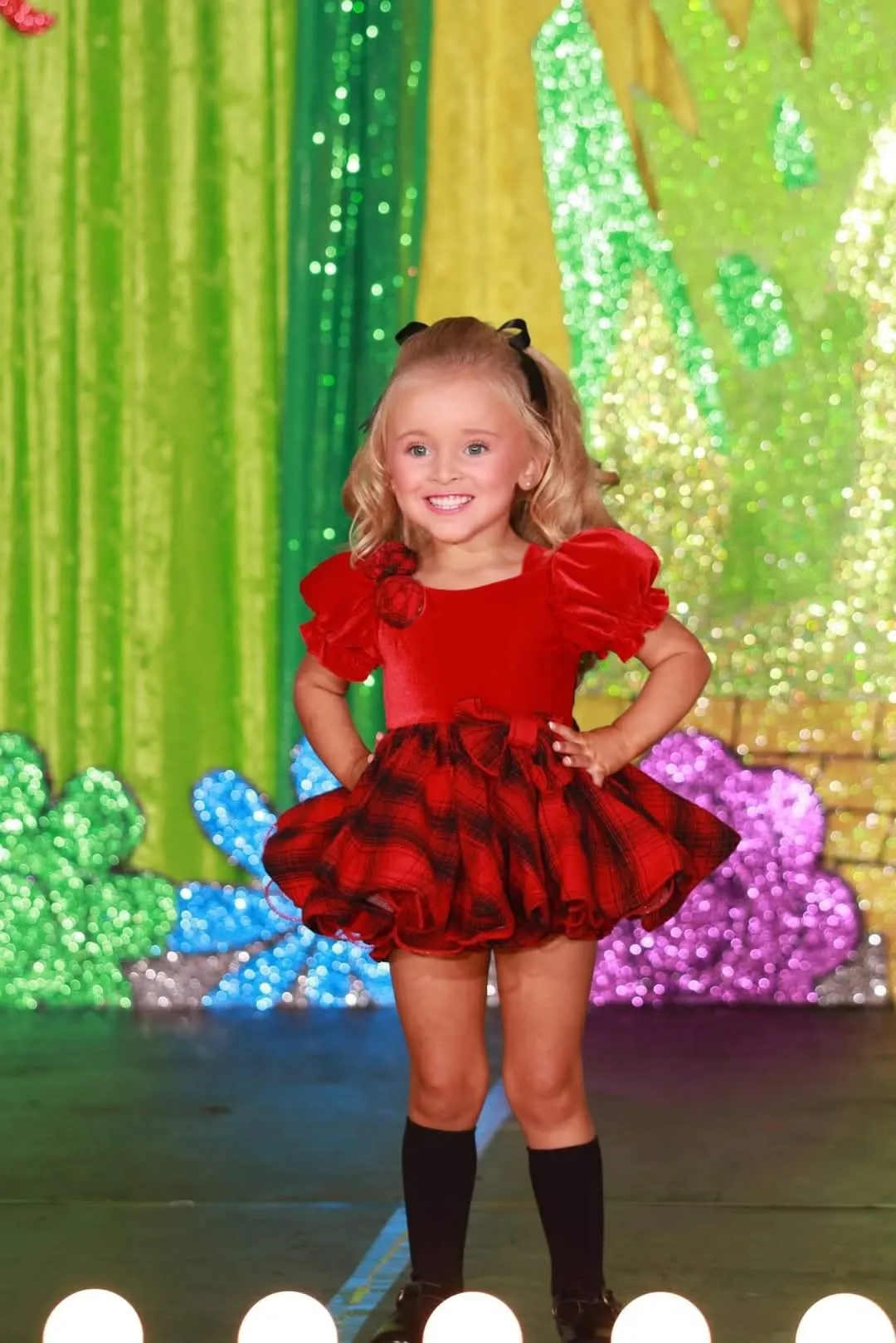 Red Plaid Christmas Wear 12-2
