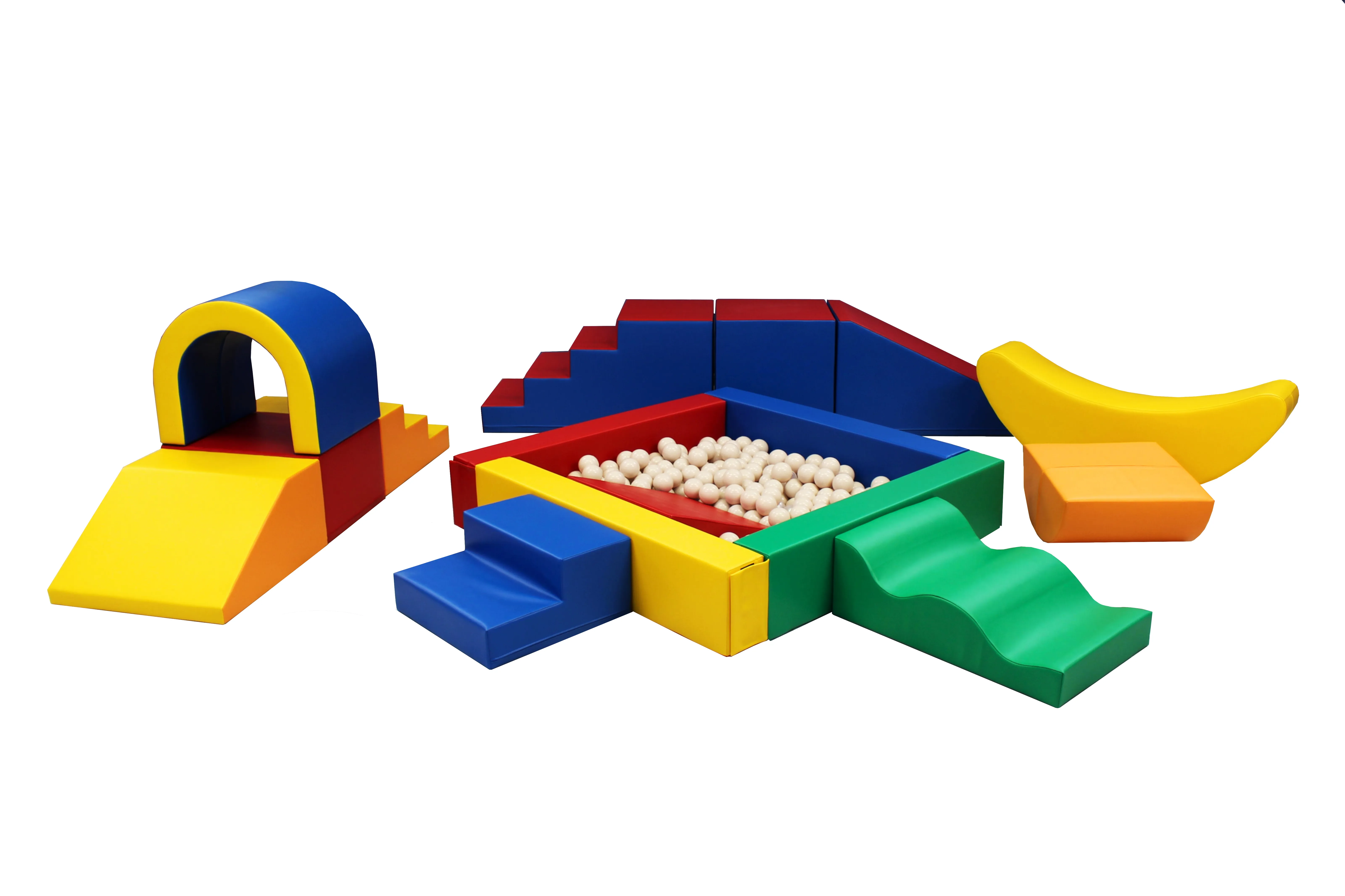 Multi-color IGLU Soft Play Set 13 PC