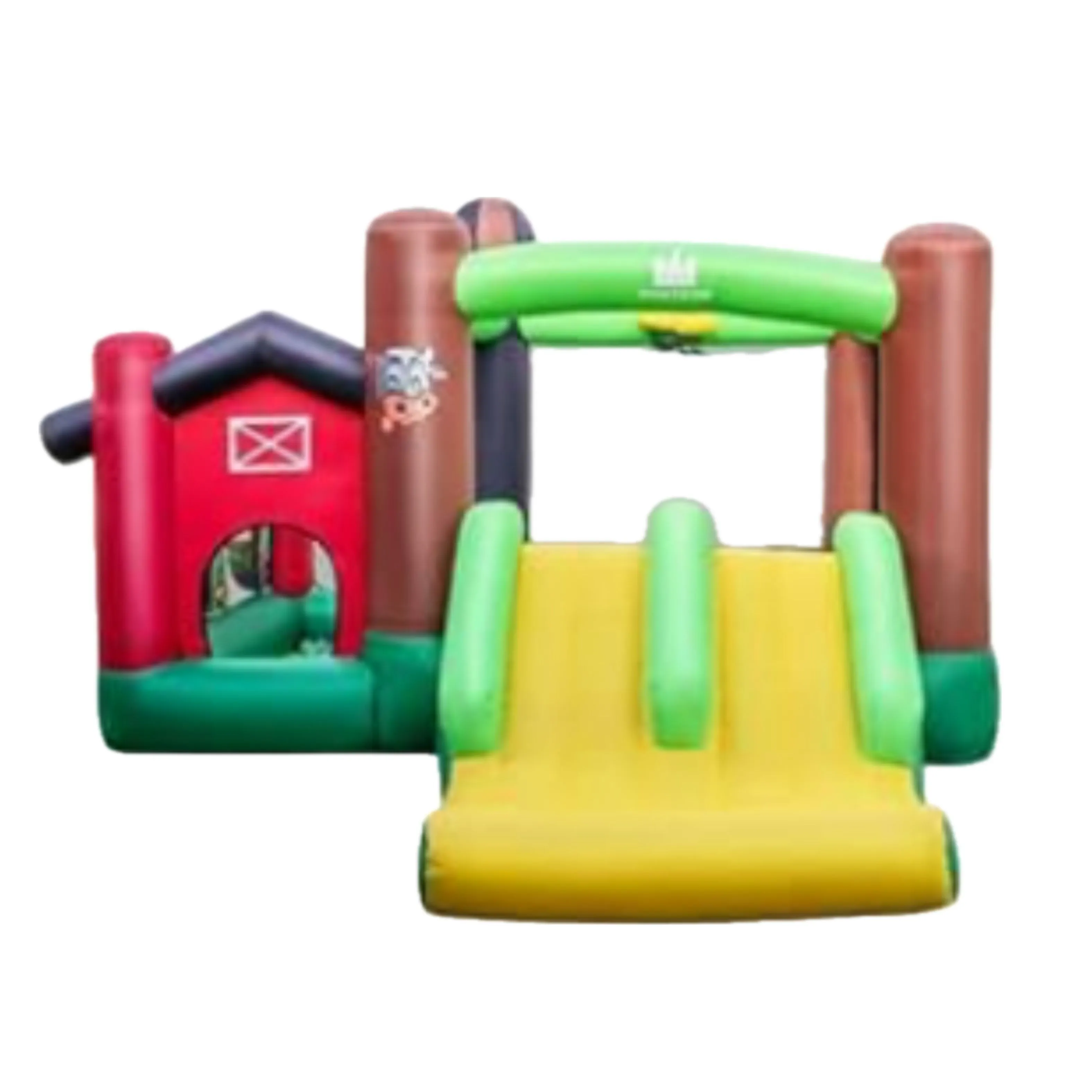 Farm Dual Slide Bounce House 11.67x10.83x7.25