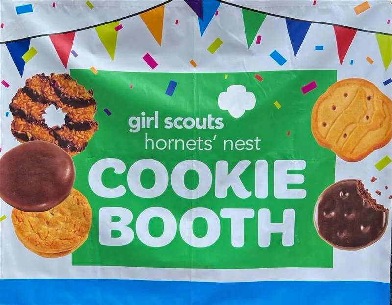 "Cookie Booth" Banner
