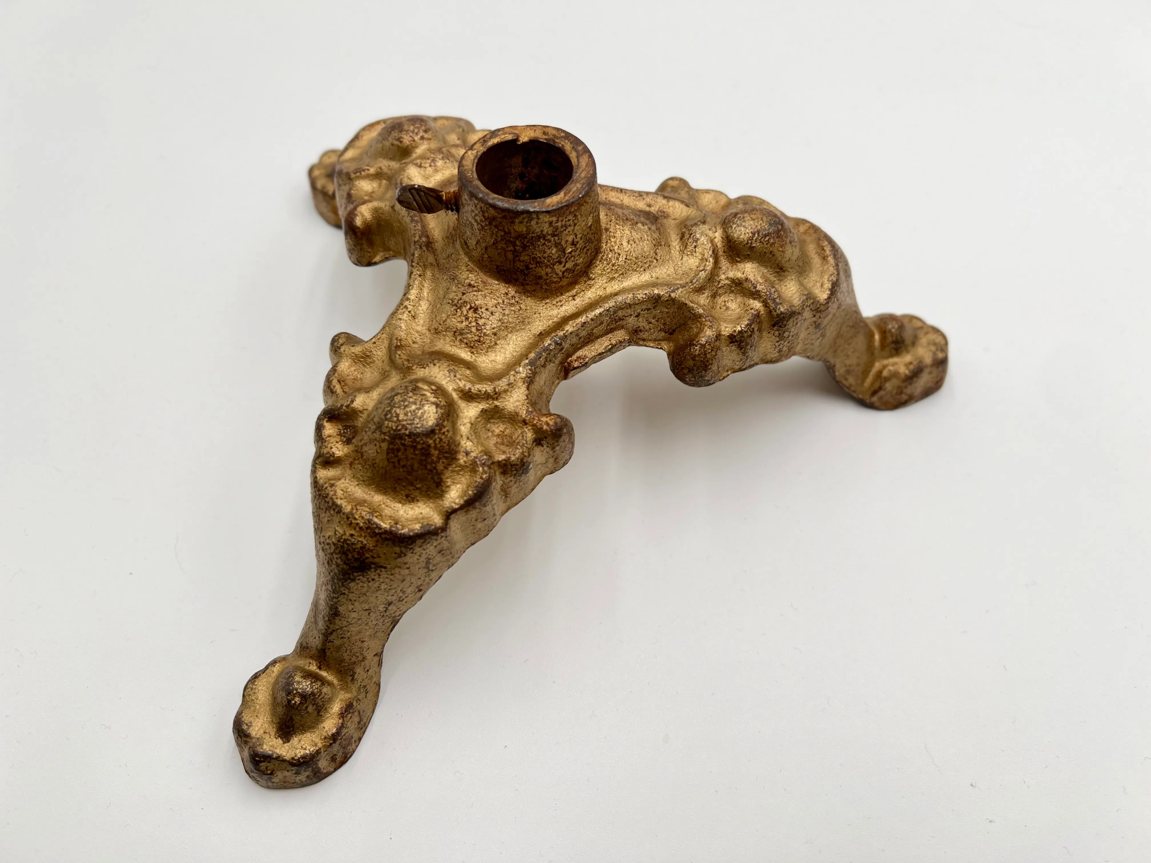 Ornate Metal Flag Stand
