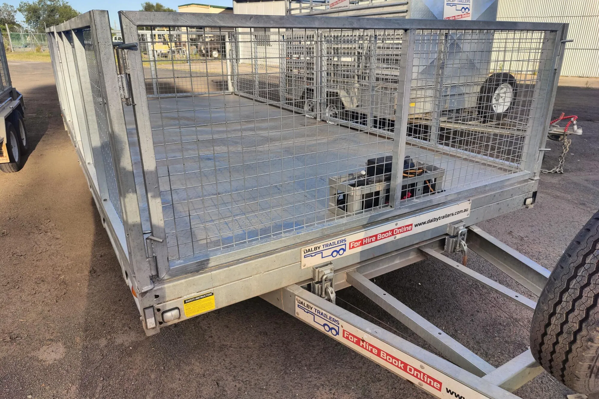 FOR HIRE 16x8 Flat Top Trailer Dalby Trailers Toowoomba Trailer