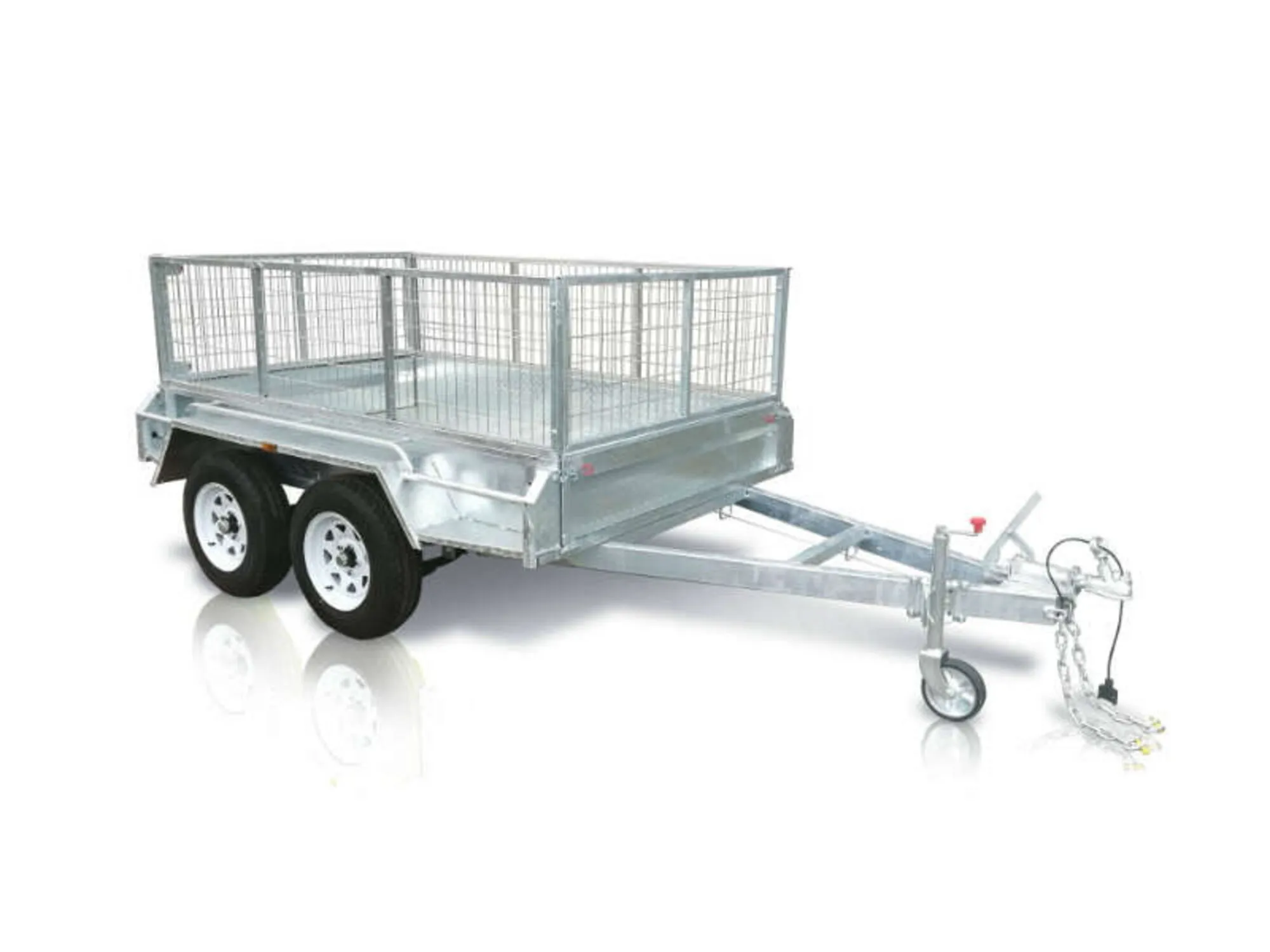 FOR SALE 8x5 Tandem Heavy Trailer with Cage Dalby Trailers