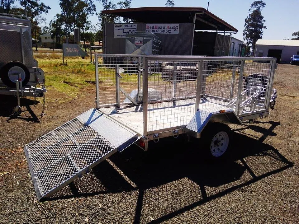 FOR SALE 8 x 5 ATV Trailer with Full Ramp