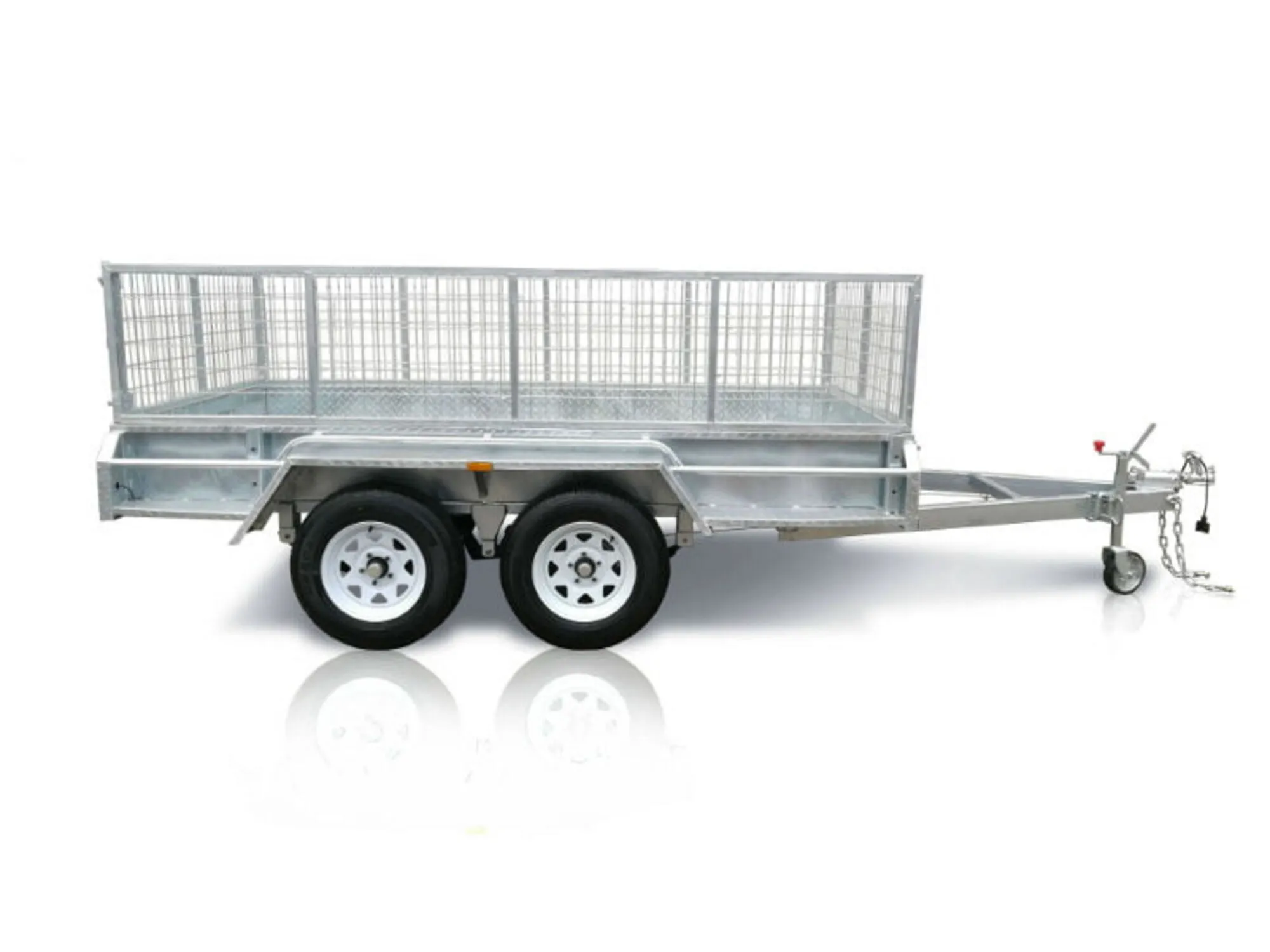 FOR SALE 10x5 Tandem Heavy Trailer with Cage Dalby Trailers