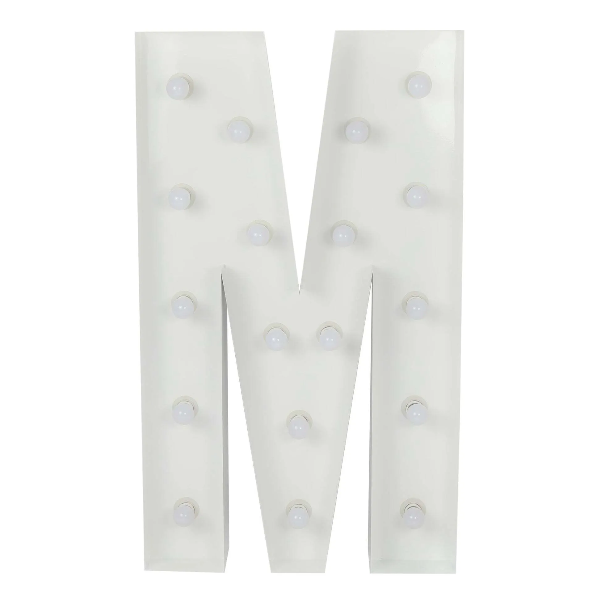 Marquee Letter - “M”