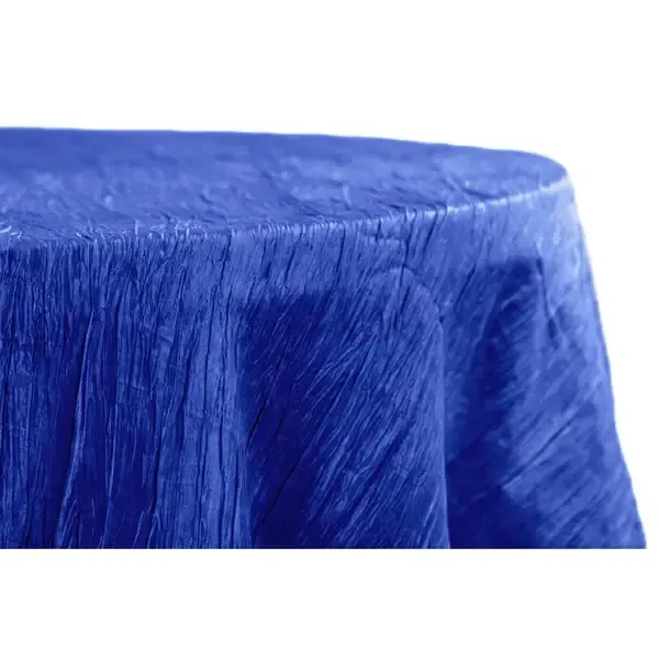 Accordion Crinkle Taffeta 120" Round Tablecloth 