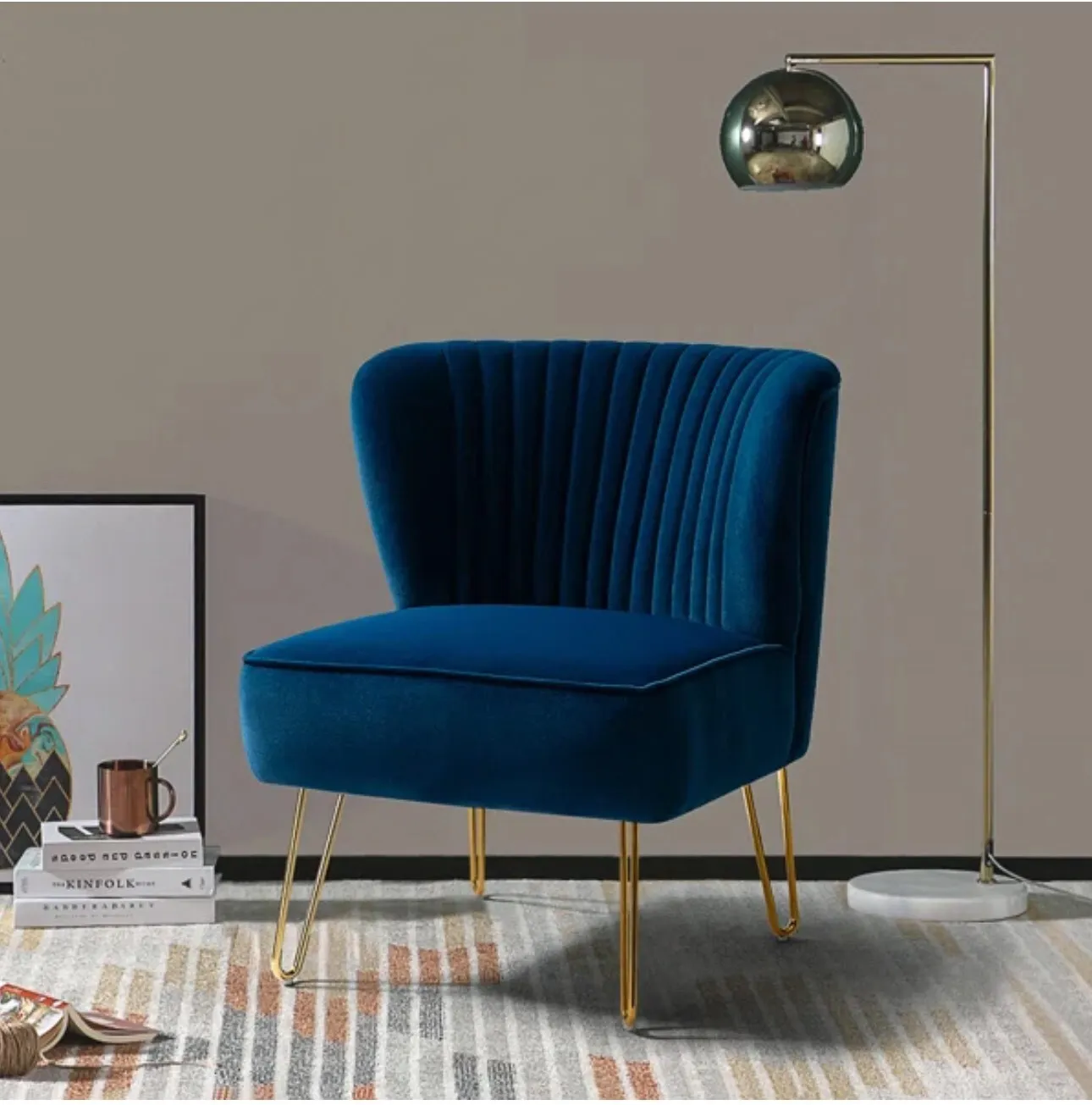 Velvet Side Chair