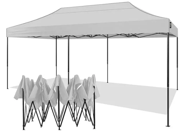 Party-Rental: 10' x 20' White Pop-Up Canopy