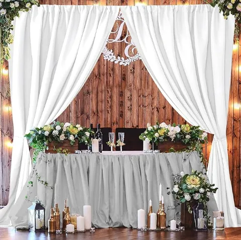 White Backdrop Panel