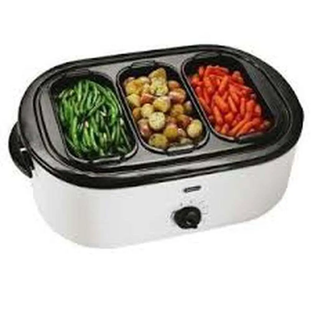 Party-Rental: 18 Qt. Roaster/ Buffet Server