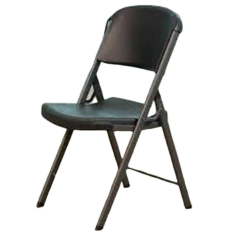 Party-Rental: Black Resin Folding Chairs