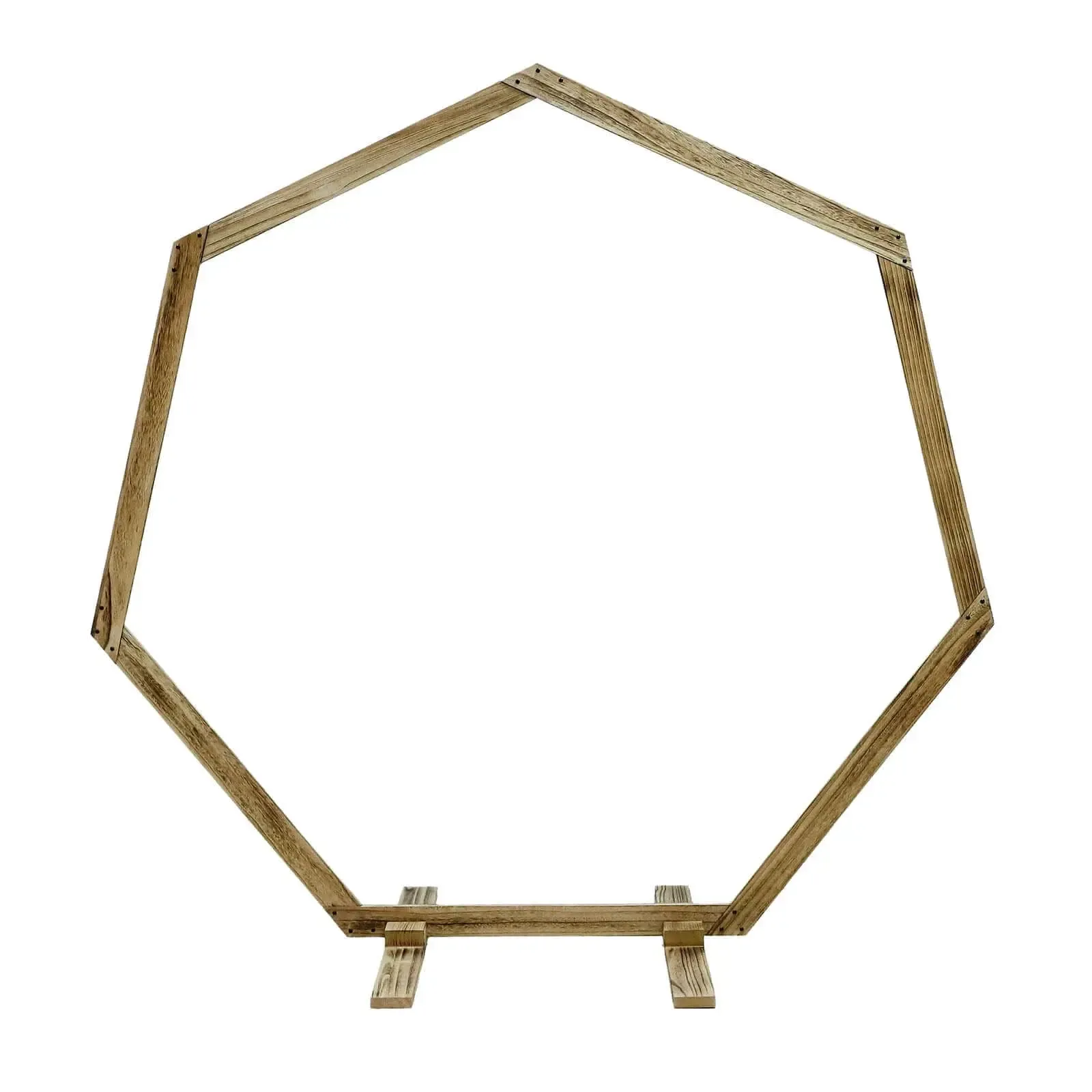 Wooded Heptagonal Arch