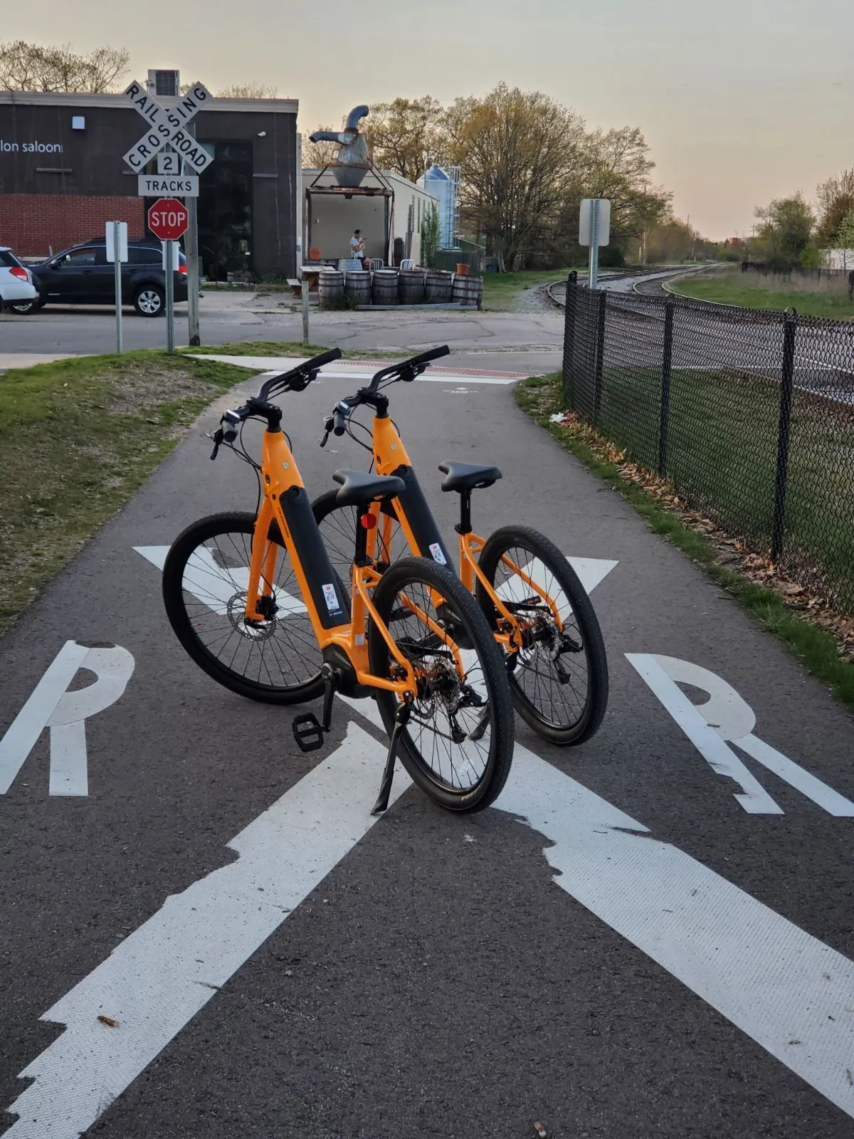 Electric Assist Cannondale Adventure 4 Brick Wheels