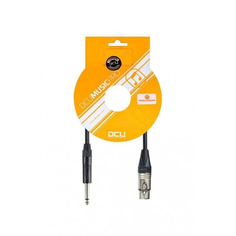 ﹞ᴰᴵᴬ﹝ XLR F - Jack 6.3 M Cable - Mono
