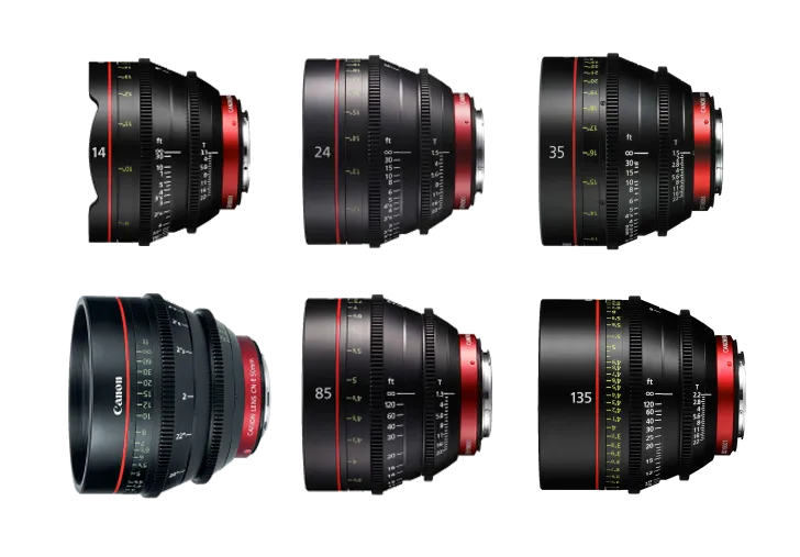 Canon Cine Lens Set (2ⁿᵈ Year)*