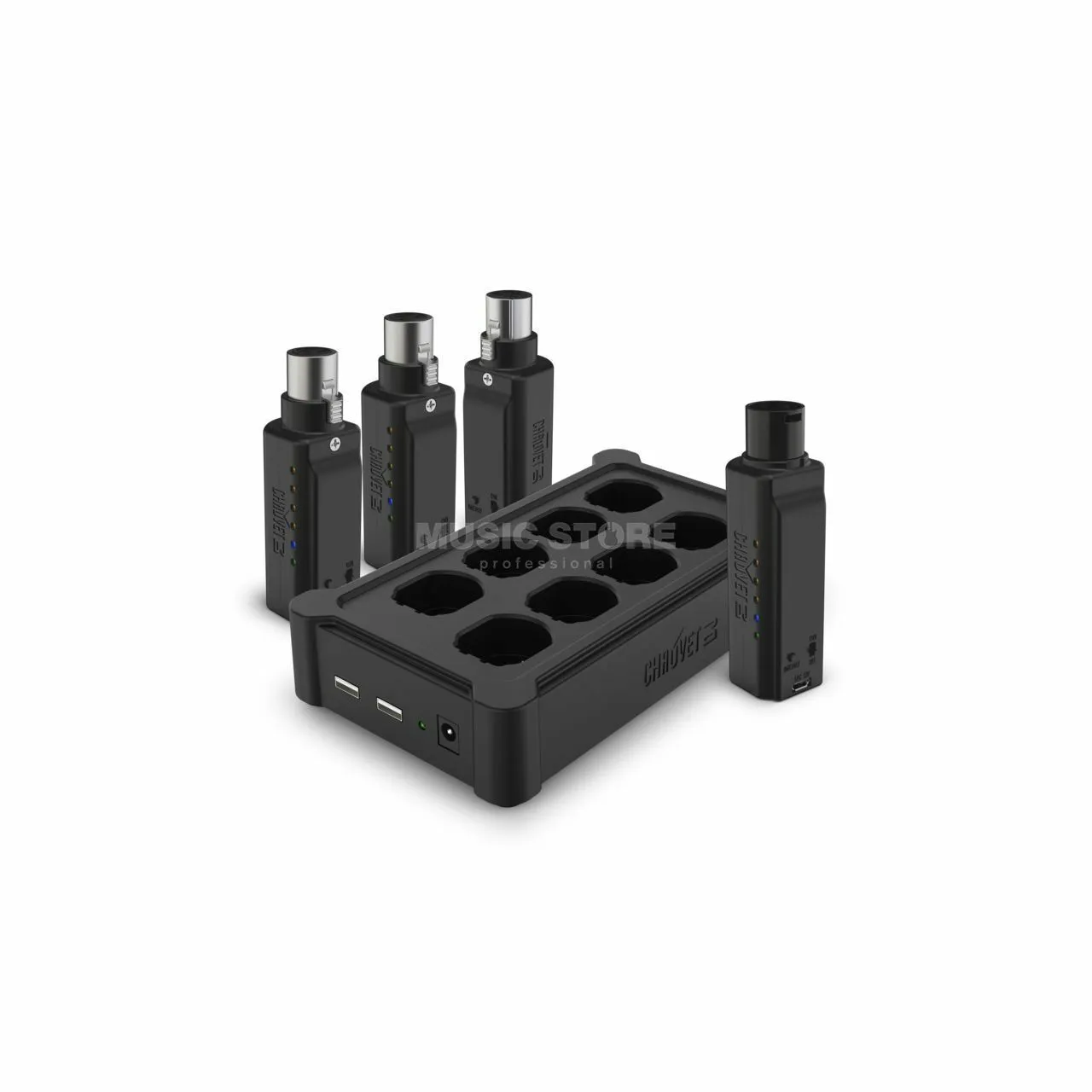 Pack WIFI - XLR chauvet 1 out / 4 in