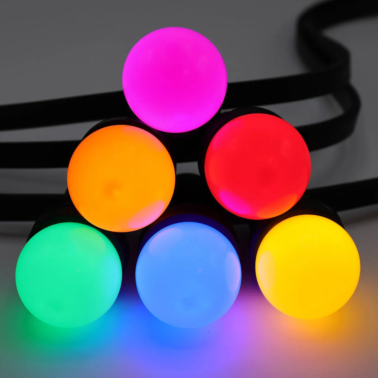 Verhuur: Prikkabel led gekleurd