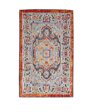 Pink/Orange Boho Rug