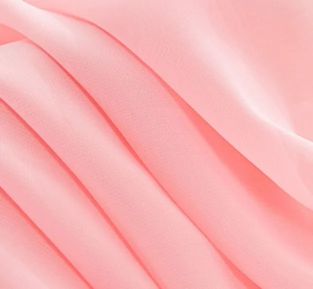 30ft Pink Chiffon Draping