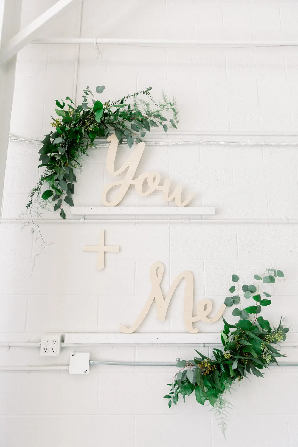 You + Me Sign