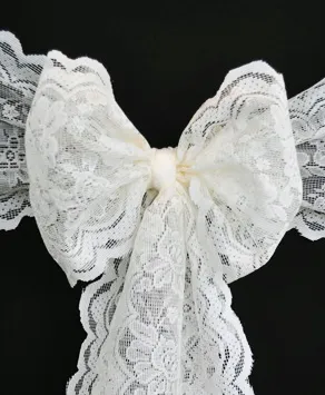 Ivory Lace Sash